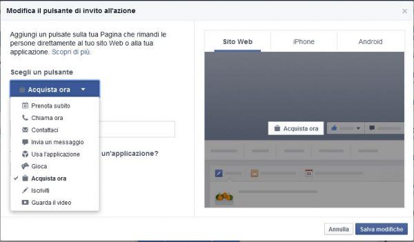 promuovere su Facebook